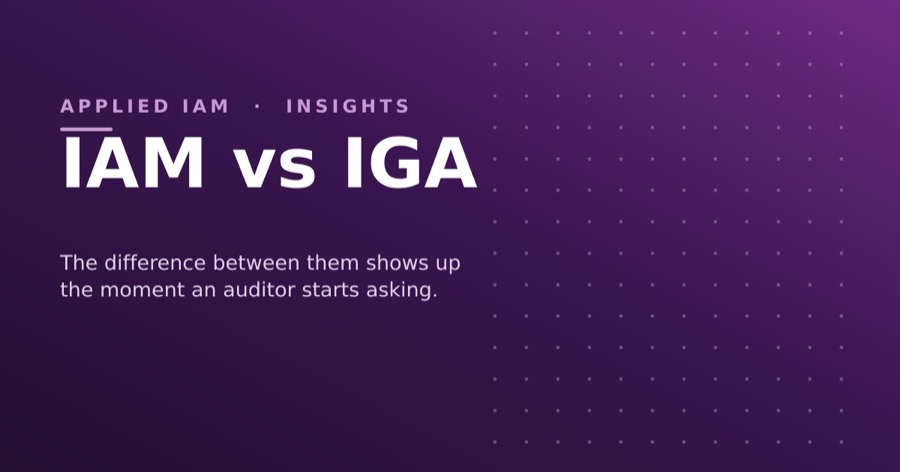 IGA service brief